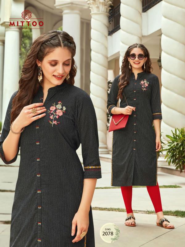 Mittoo Priyal 10 Cotton Weaving Exclusive  Designer Kurti Collection